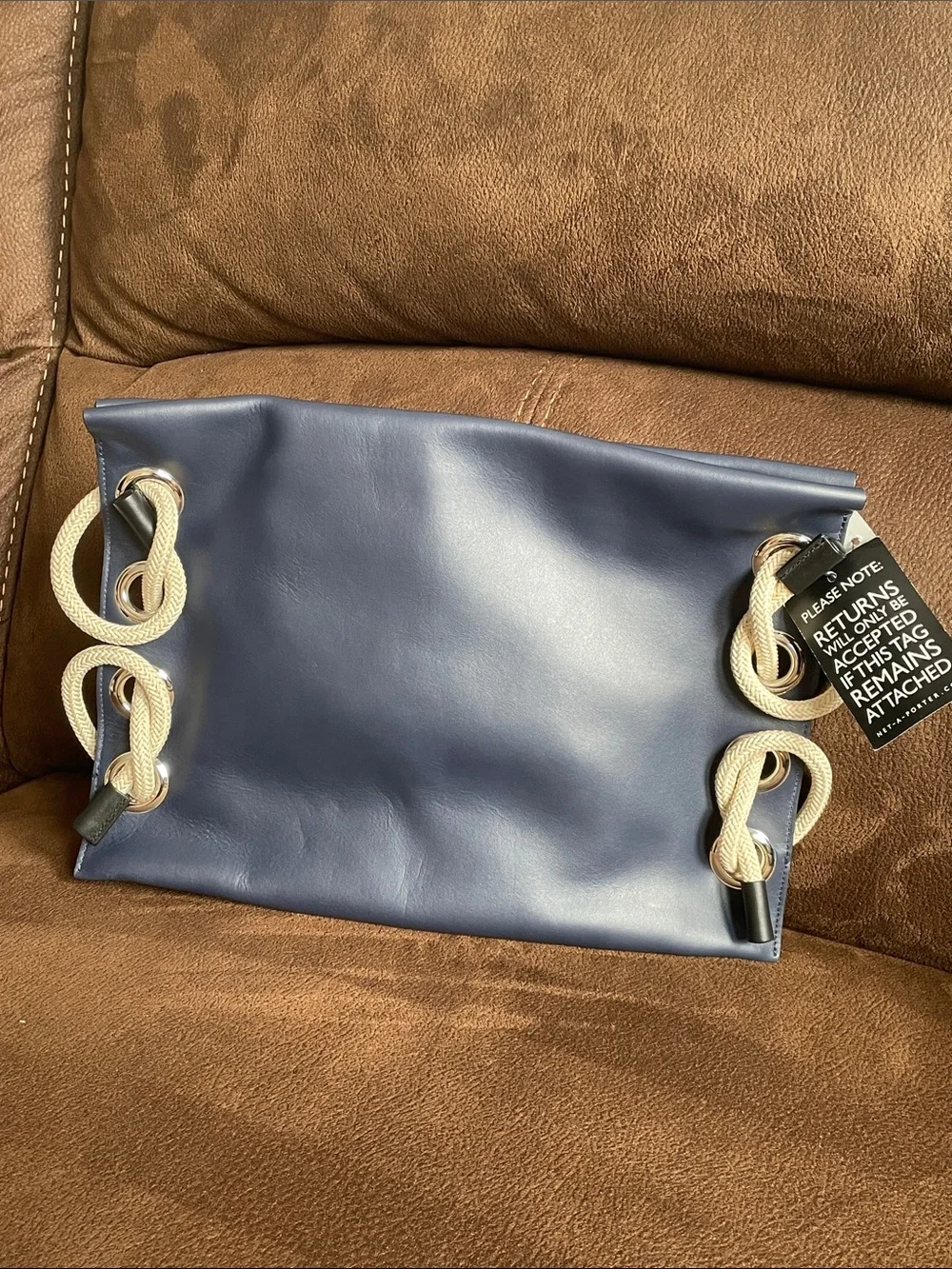 Marni Satellite Calf Leather Clutch Bag